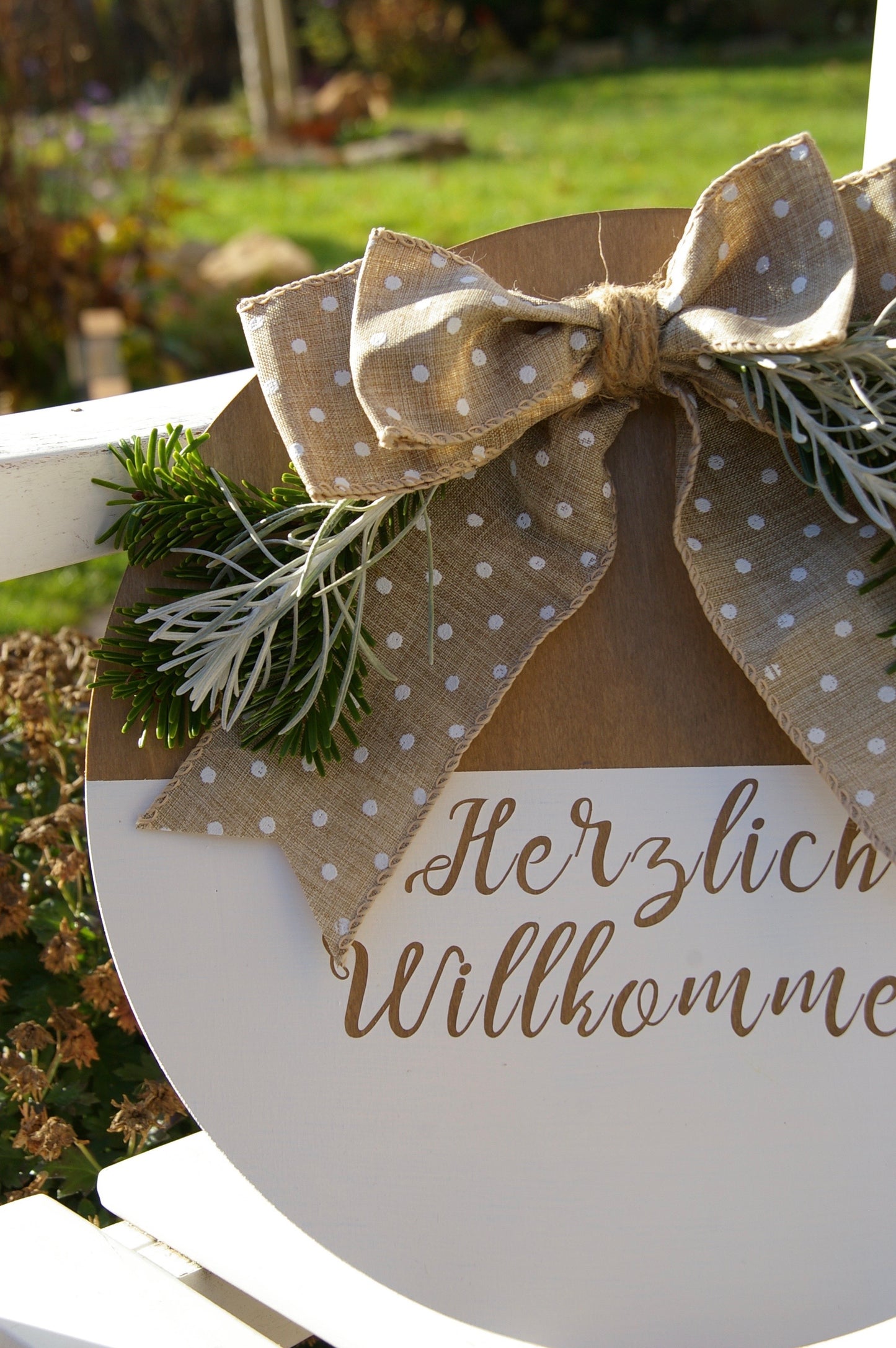 Willkommensschild, Türschild, Familienschild