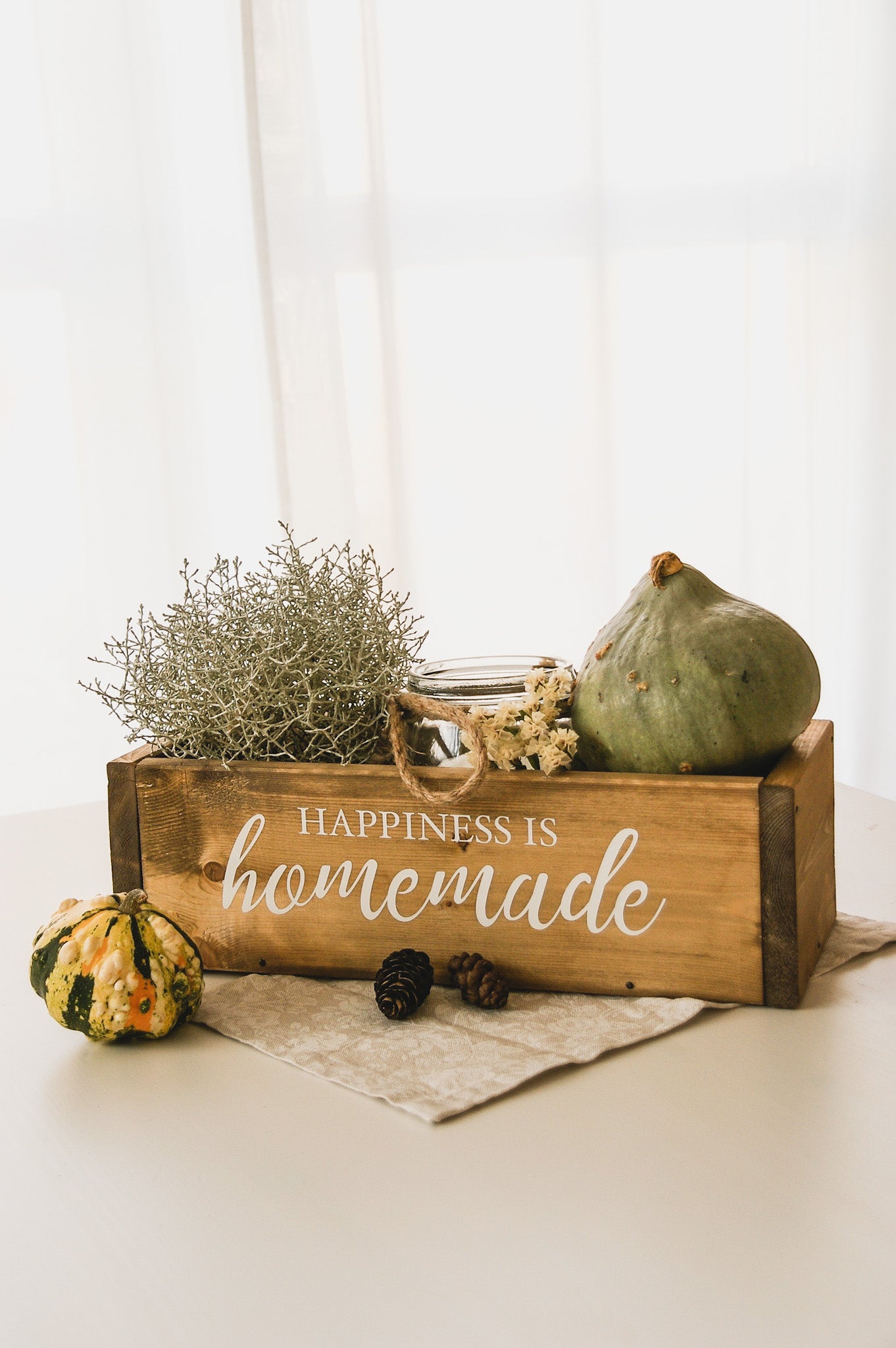 Dekokiste, Rustikale Kiste, Vintage Holzkiste