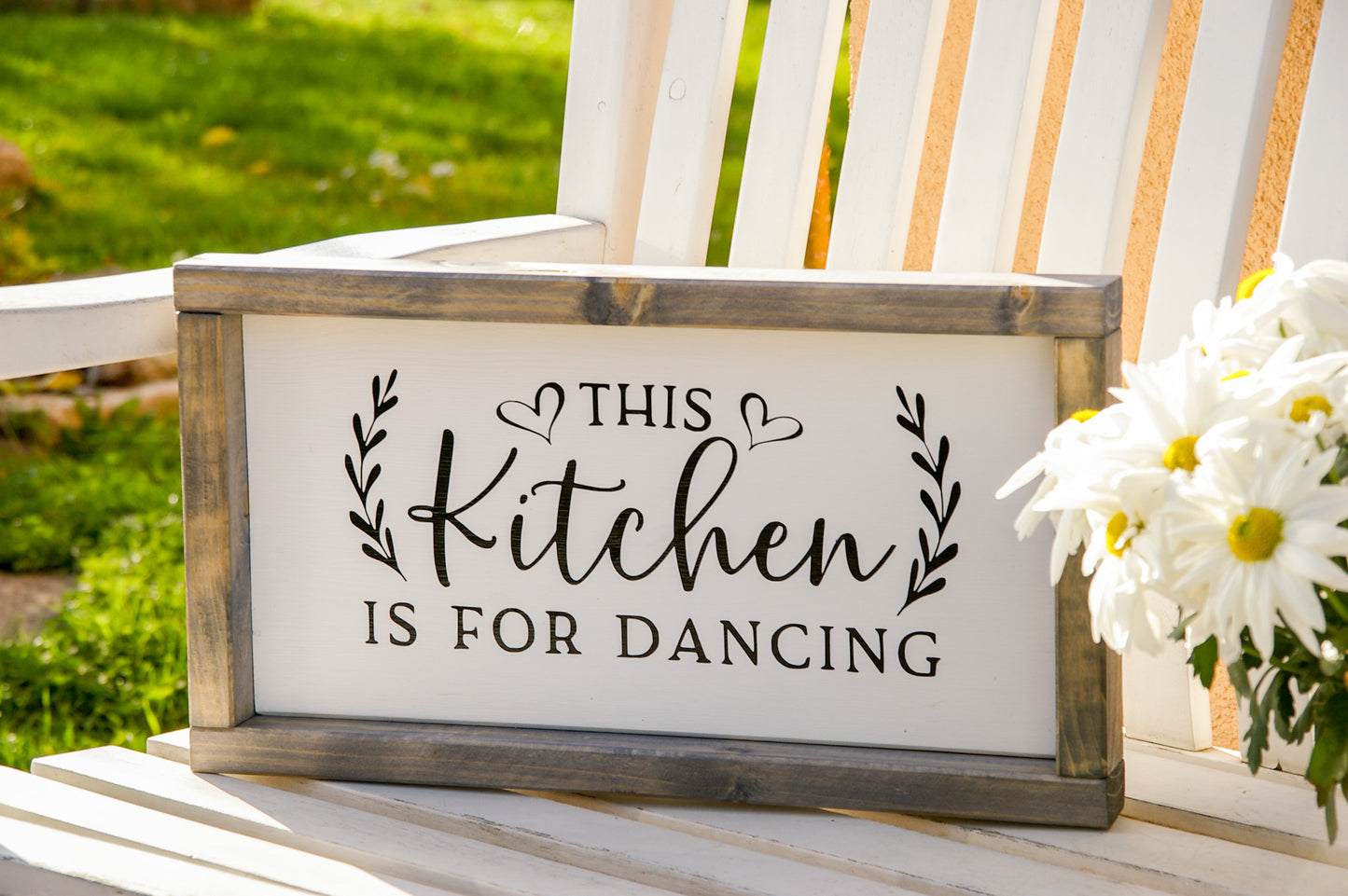 Küchenschild, This Kitchen is for dancing