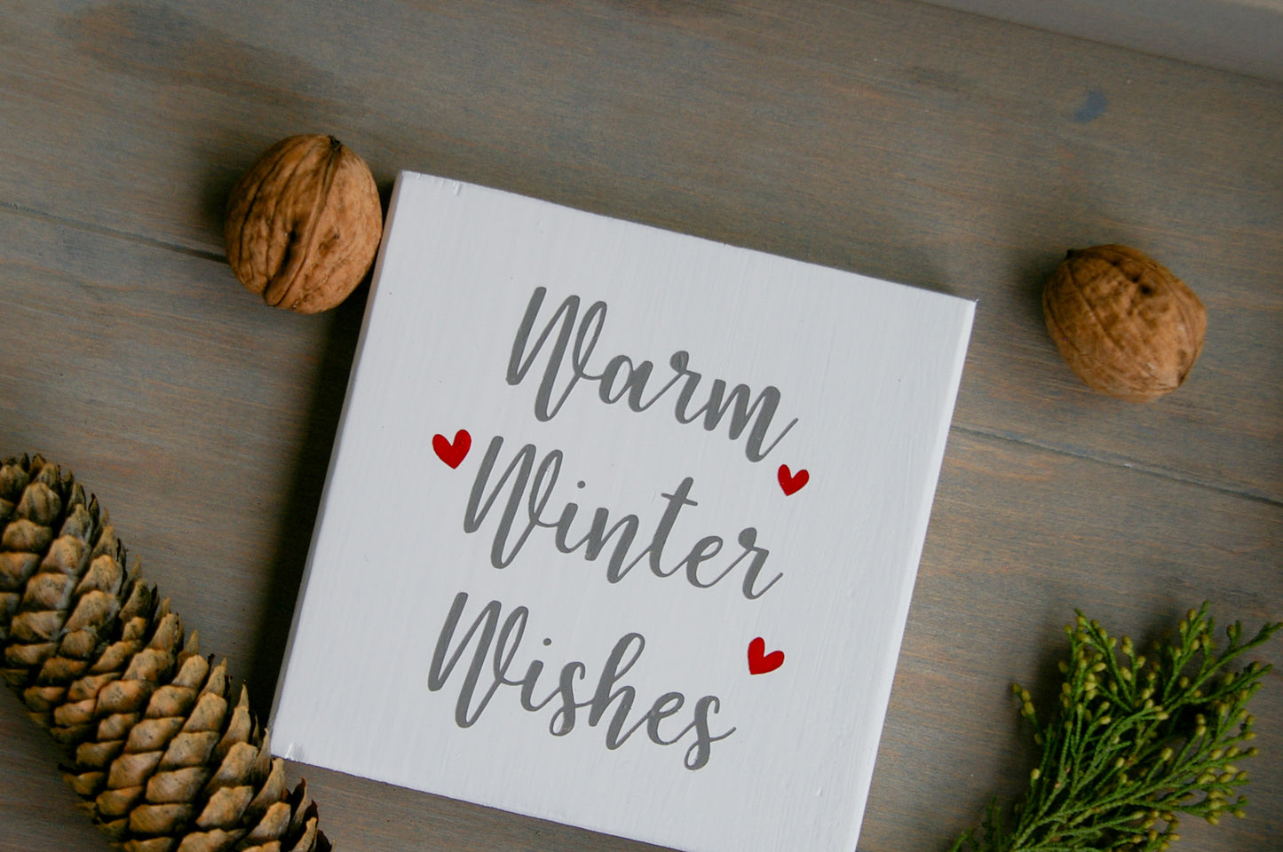 Mini Weihnachtsschilder
