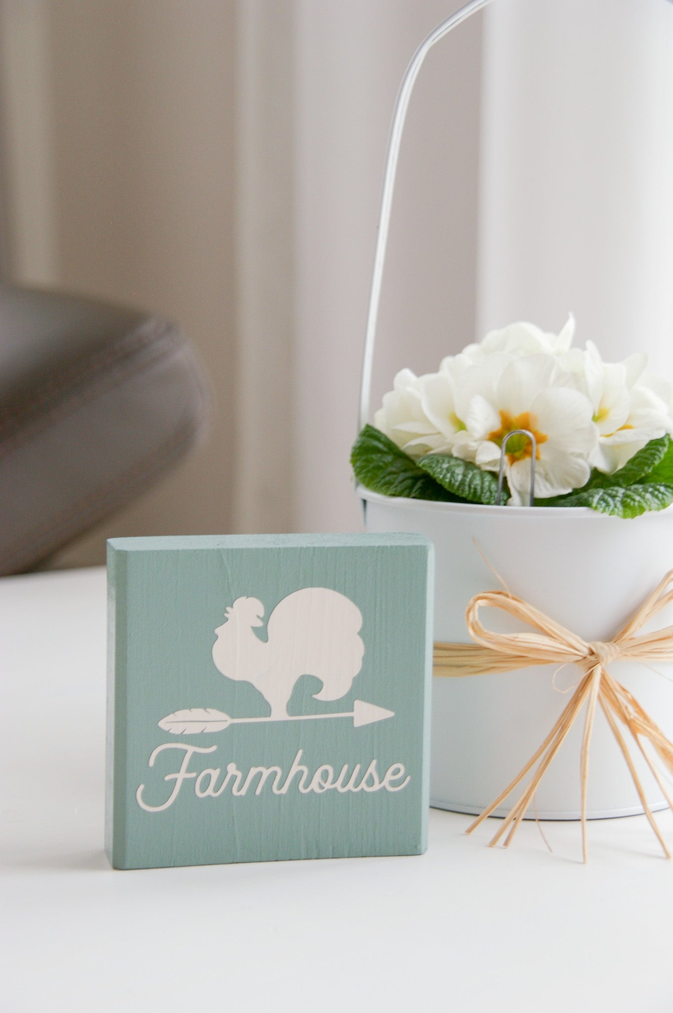 Farmhouse Minischild mit Motiv