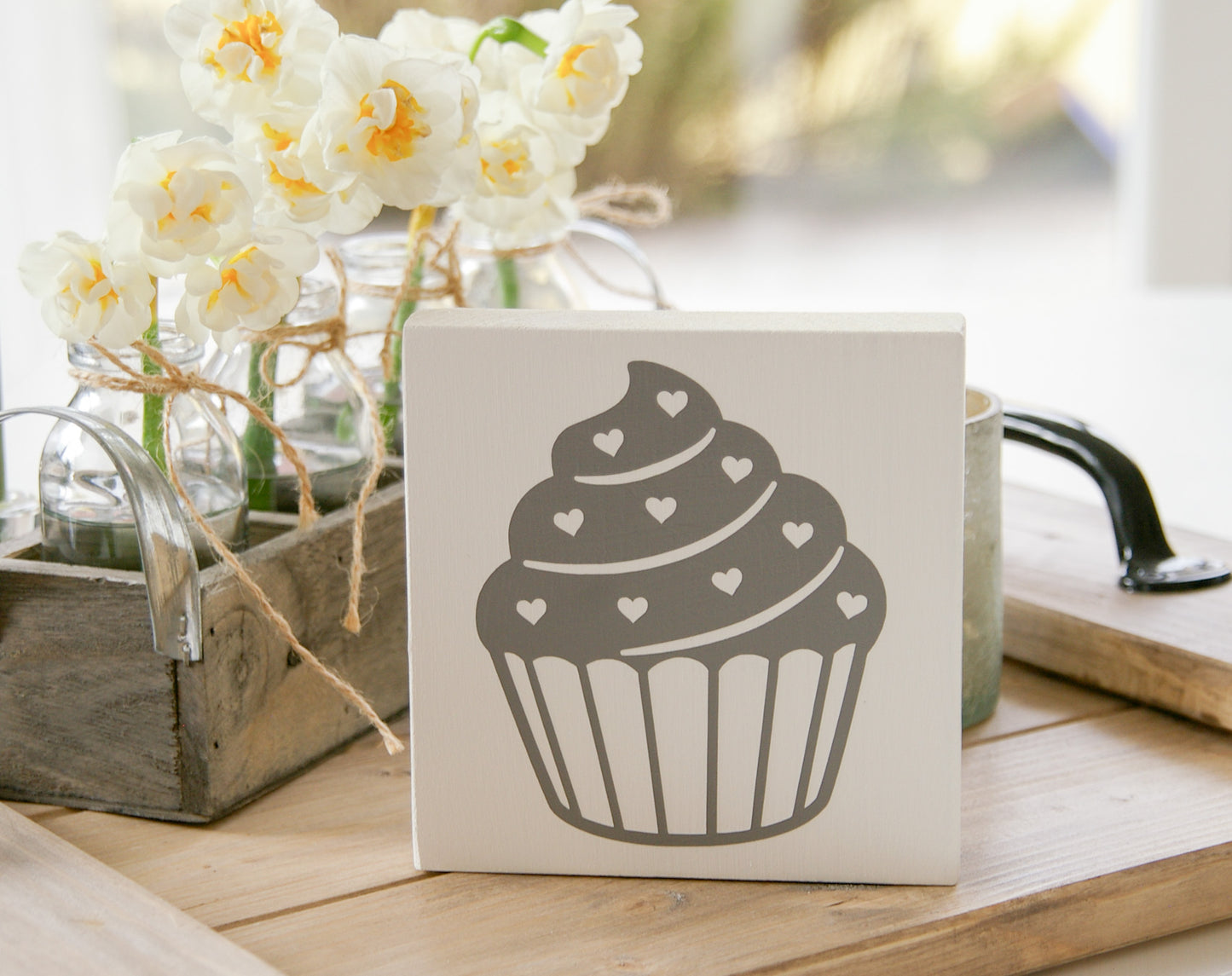 Minischild Cupcake, Küchenschild