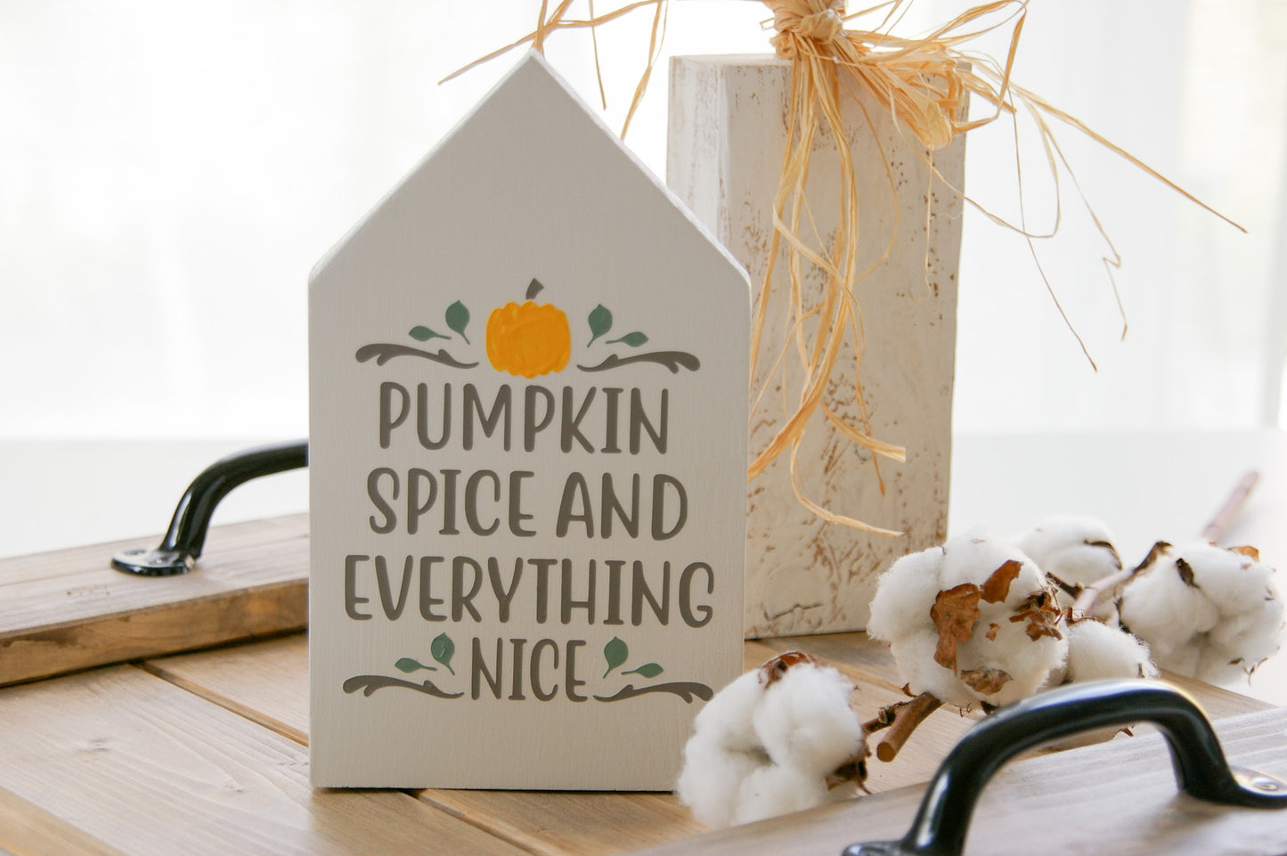 Holzhaus Herbst ''Pumpkin Spice ...''