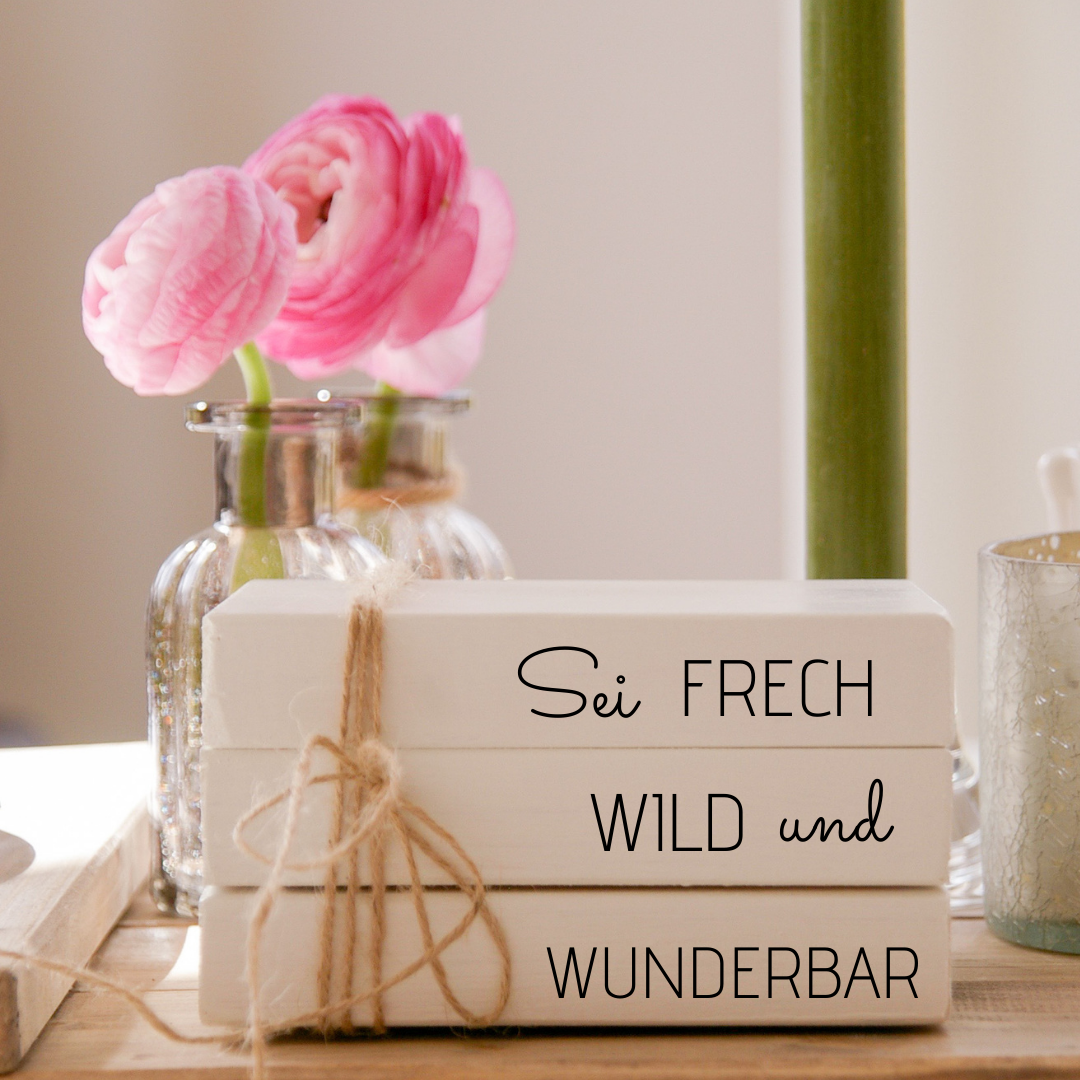 Bücherstapel, Mini-Buch-Stapel