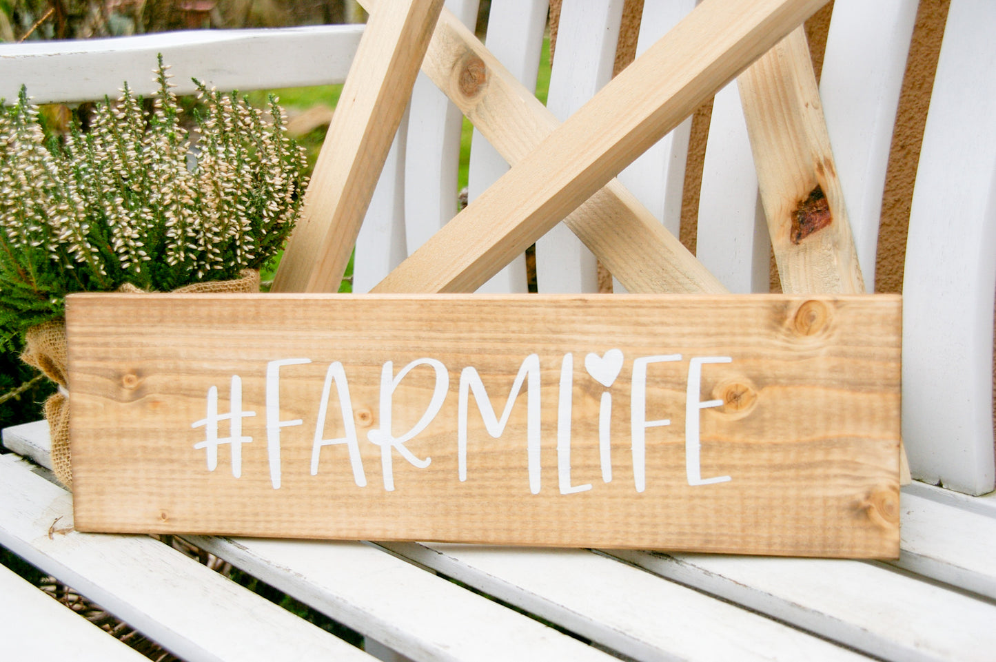 Landhausschild ''Farmlife''