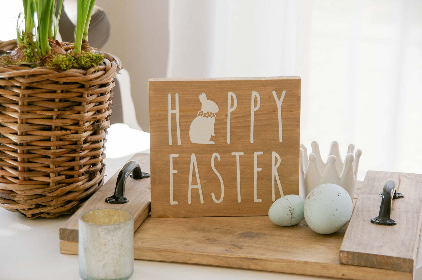 Osterschild  ''Happy Easter''